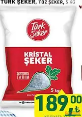 TÜRKŞEKER TOZ ŞEKER 5 KG indirimli fiyat TÜRKŞEKER TOZ ŞEKER 5 KG fiyat ve kampanya bilgisi